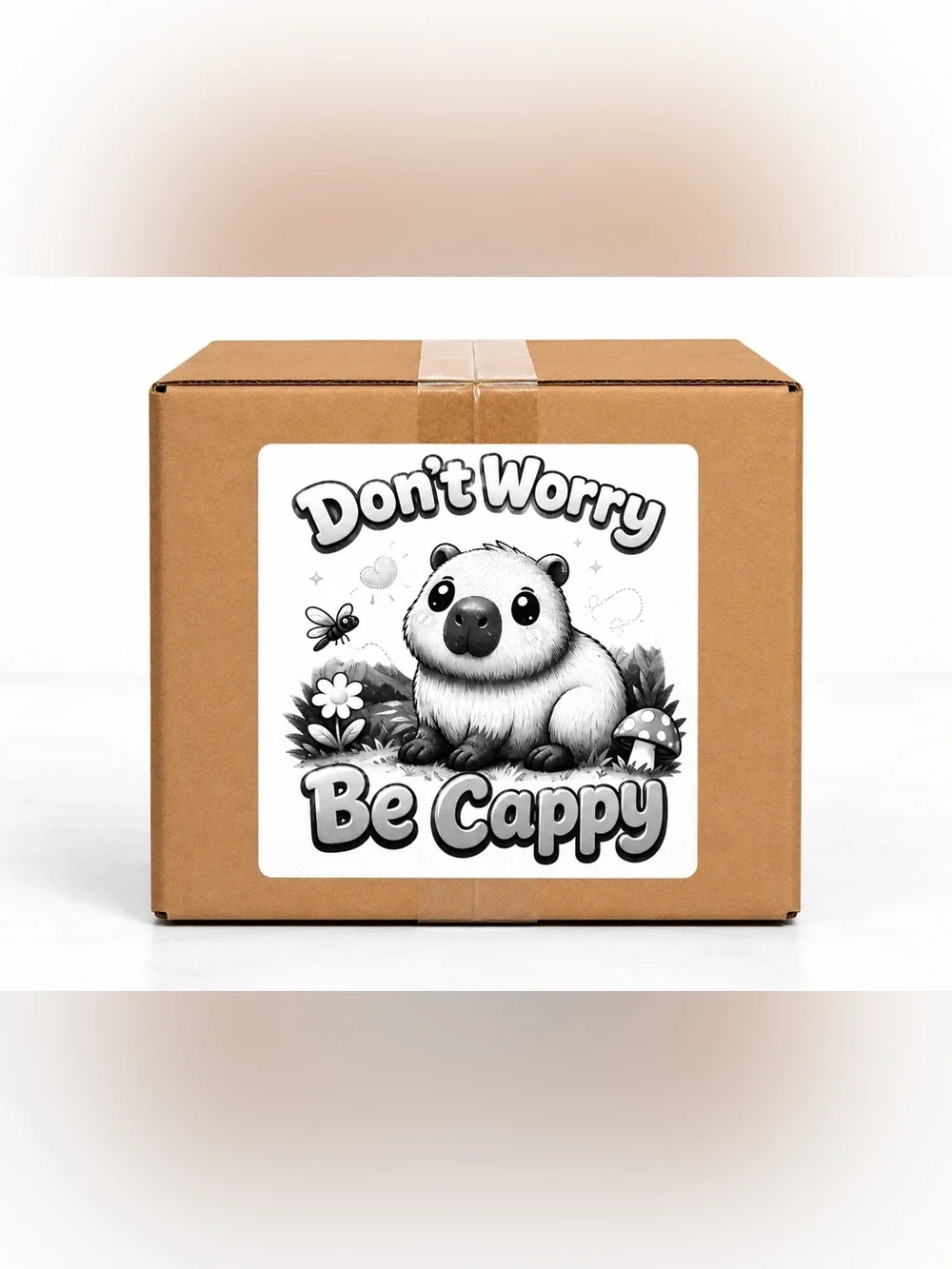 Don’t Worry Be Cappy Stickers-100ct